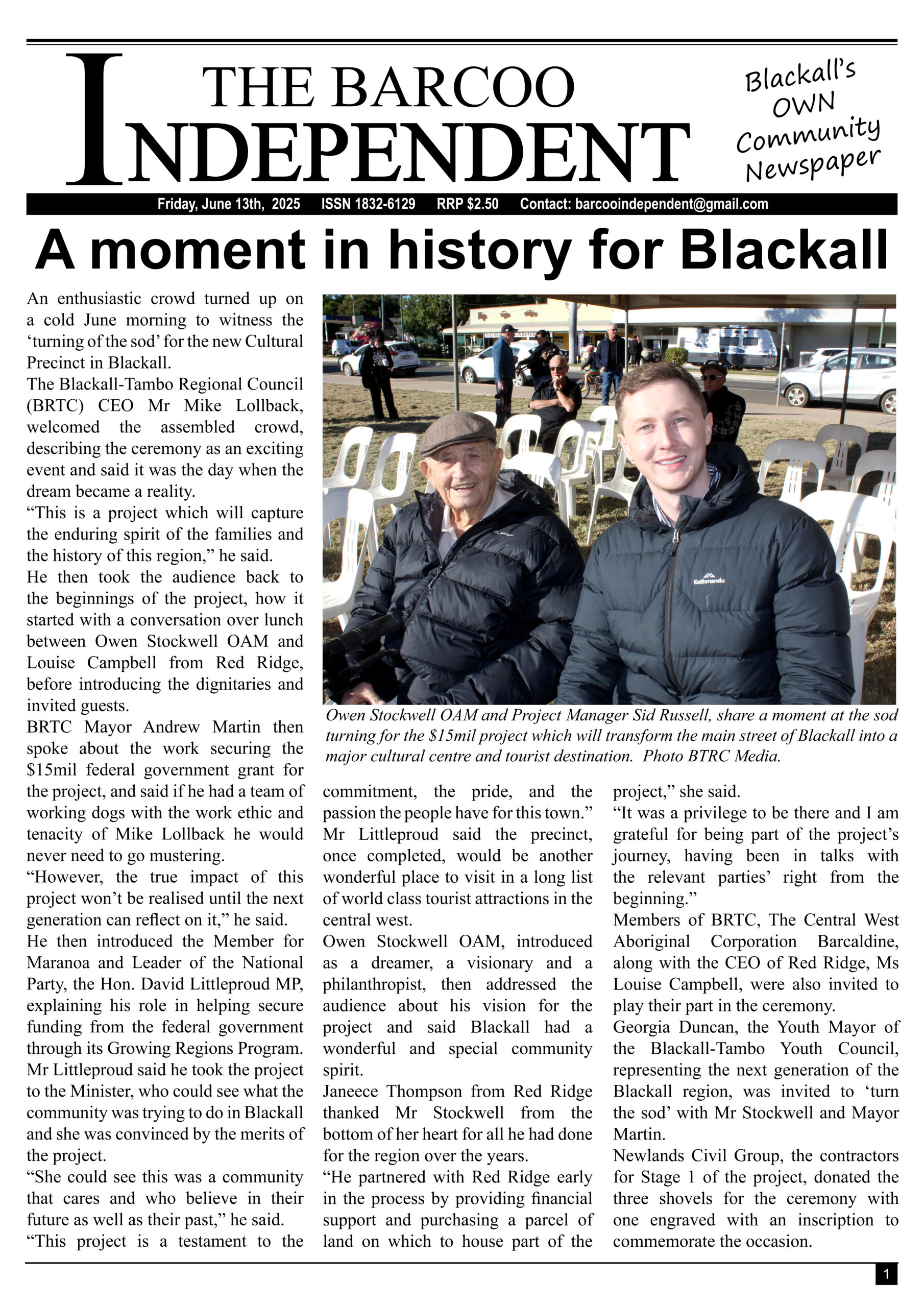 The Barcoo Independent