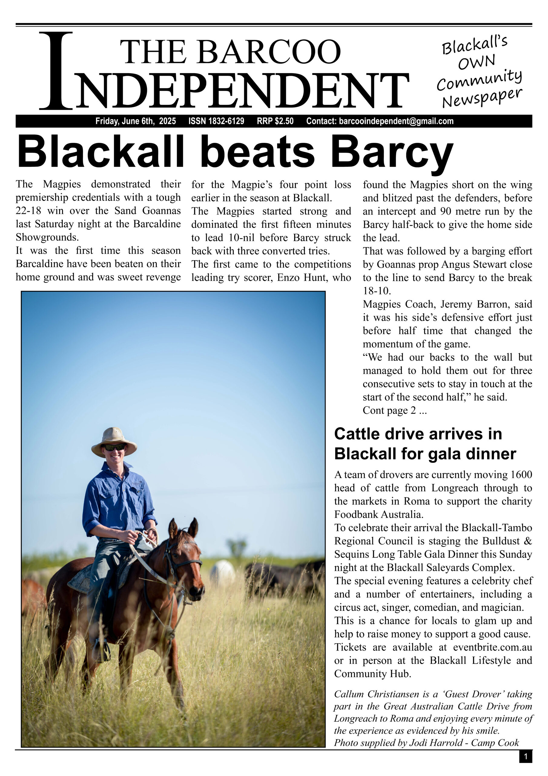 The Barcoo Independent