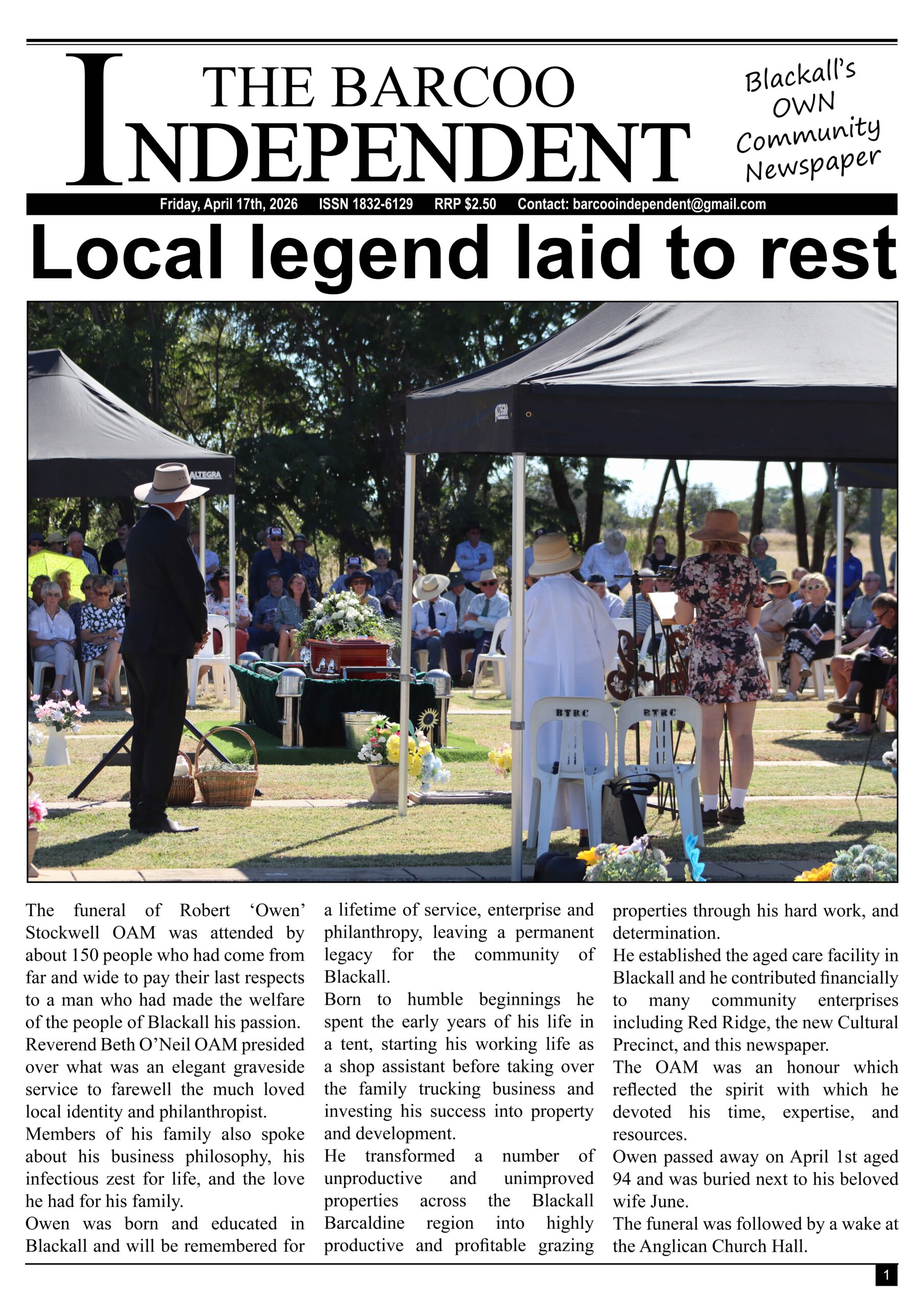 The Barcoo Independent