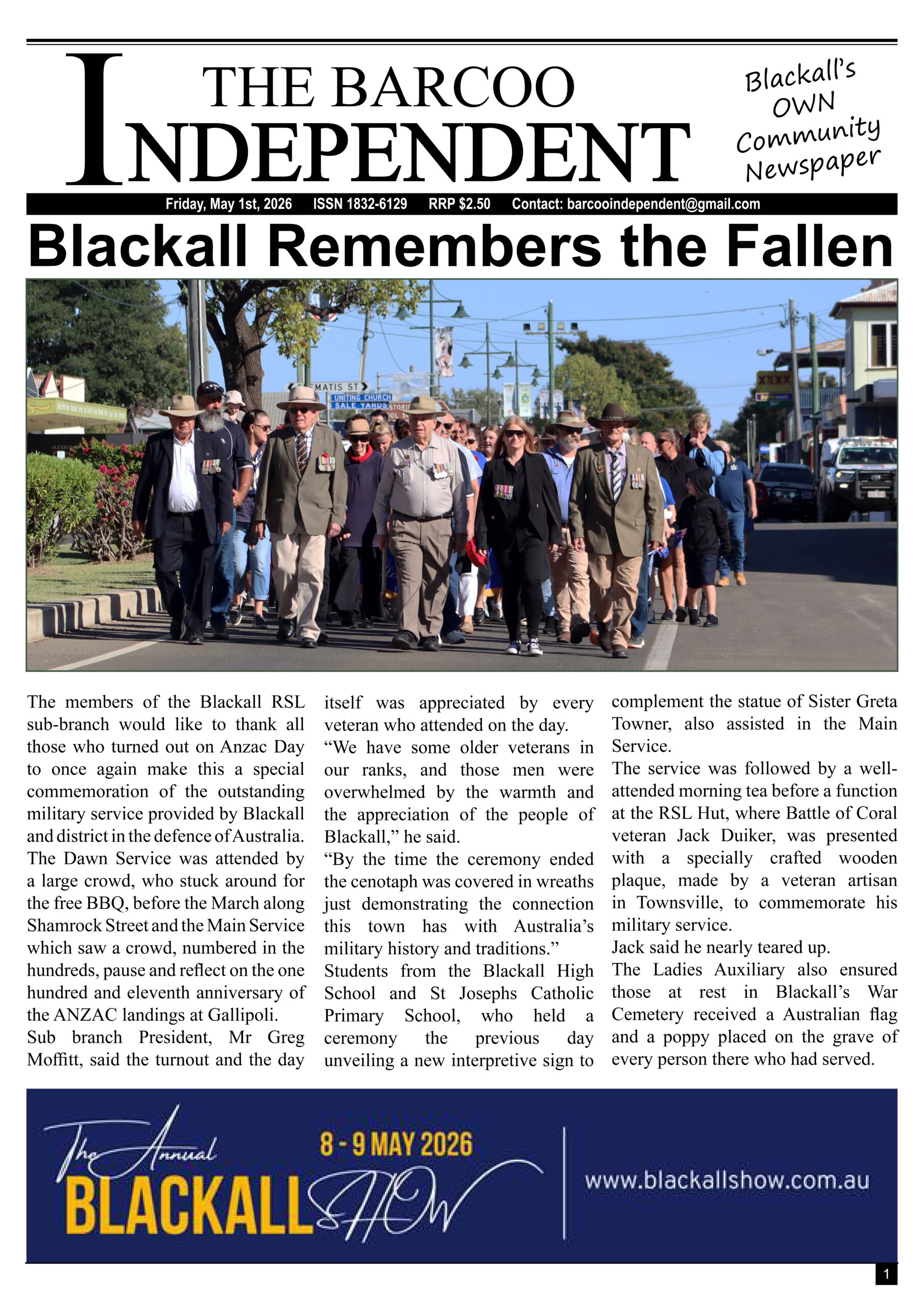 The Barcoo Independent